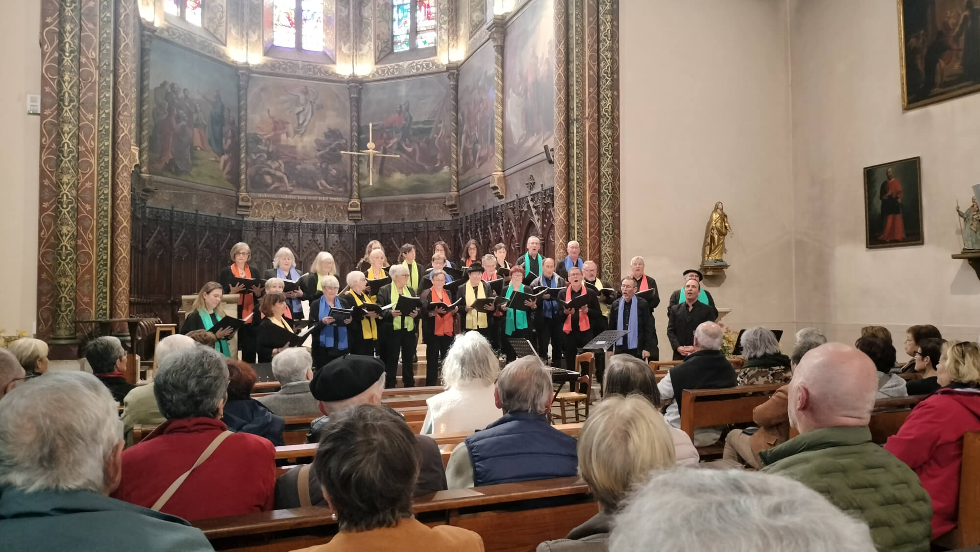 Concert chœurs mixtes à l'église