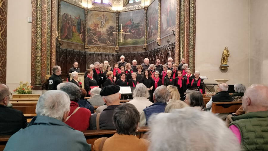 Concert chœurs mixtes à l'église