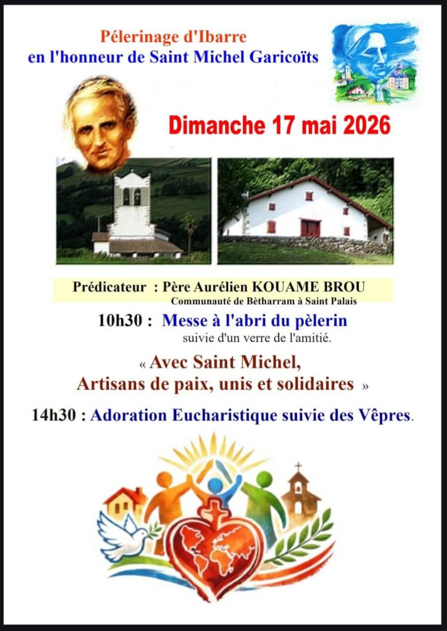 Pélerinage d'Ibarre 2026 : une journée de foi et de fraternité